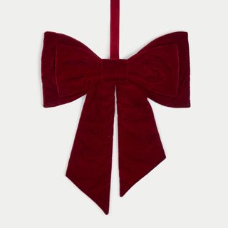 M&S Velvet Door Bow