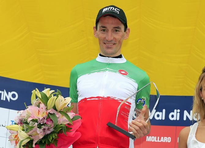 Marco Pinotti (BMC) the new Italian time trial champion