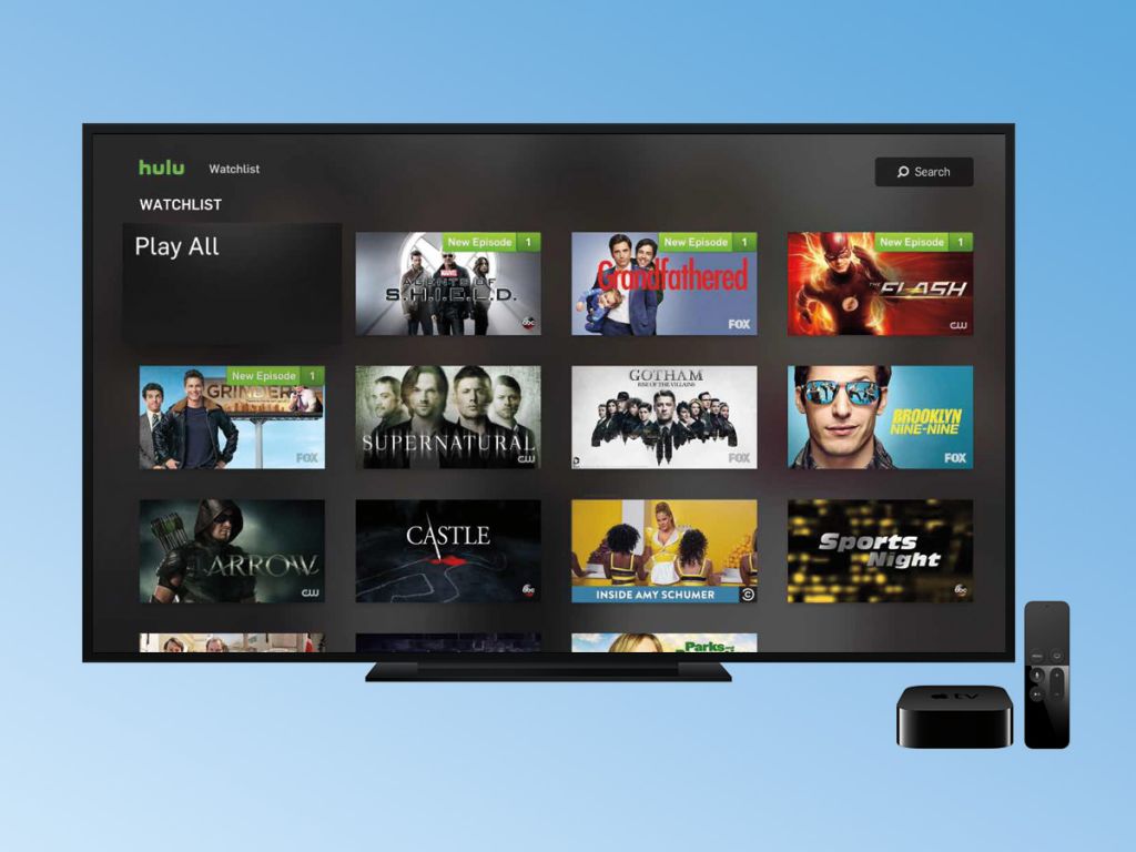 best apple tv apps hulu