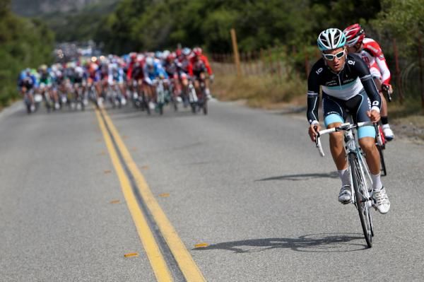 The peloton... it's coming!