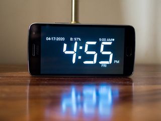 Android alarm on nightstand