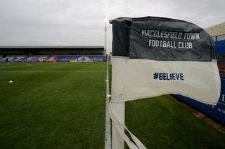 Macclesfield Town v Crawley Town – Sky Bet League Two – Moss Rose