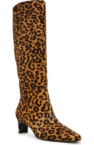 Dagne Genuine Calf Hair Knee High Boot