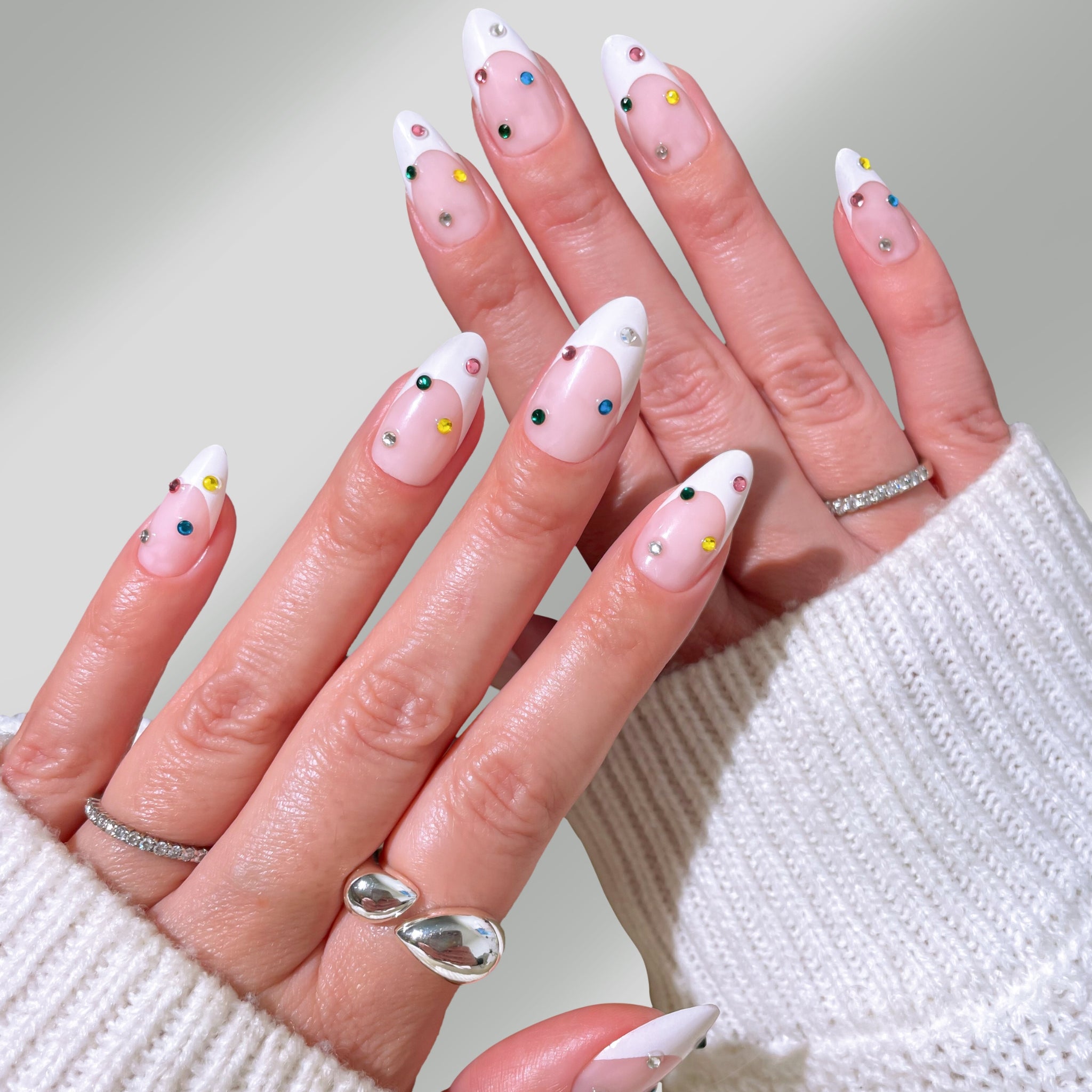 Bejeweled Press-On Nails