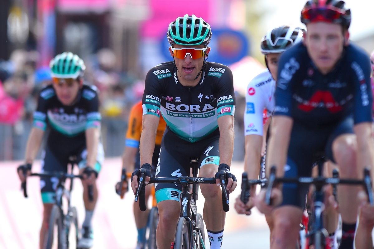 Giro dItalia 2020 103rd Edition 17th stage Bassano del Grappa Madonna di Campiglio 203 km 21102020 Rafal Majka POL Bora Hansgrohe photo Dario BelingheriBettiniPhoto2020