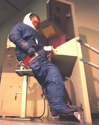 NRO Declassified Image of the Manned Orbiting Laboratory Program