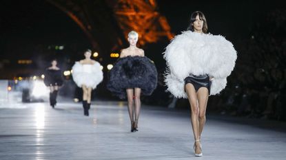saint laurent paris fashion week
