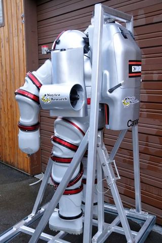 Back of Nuytco Research's Exosuit