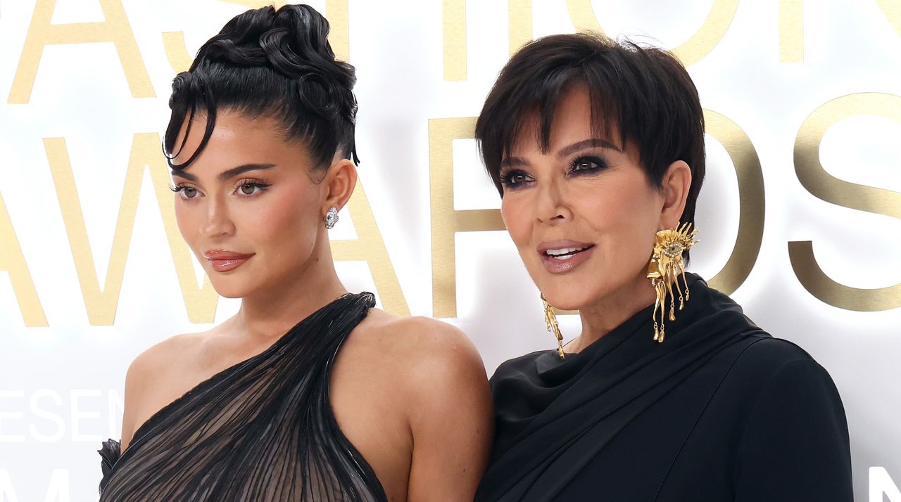 Kylie Jenner and Kris Jenner attend the 2022 CFDA Awards at Casa Cipriani on November 07, 2022 in New York City. 