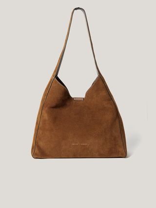 Heckfield suede bag | Tan