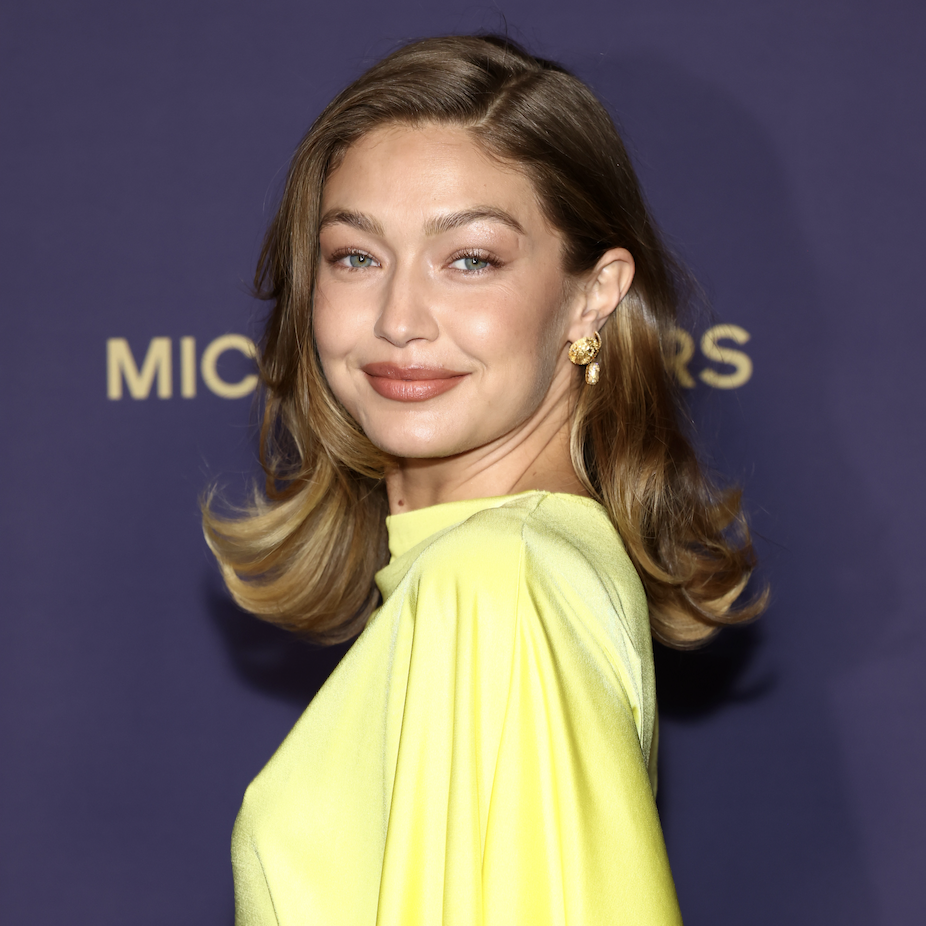 Gigi Hadid attends The 19th Annual Golden Heart Awards Benefiting God&#039;s Love We Deliver at Cathedral of St. John the Divine on October 20, 2025 in New York City.