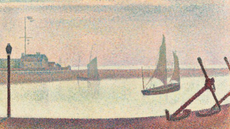 The Channel at Gravelines 1890 by Georges Seurat