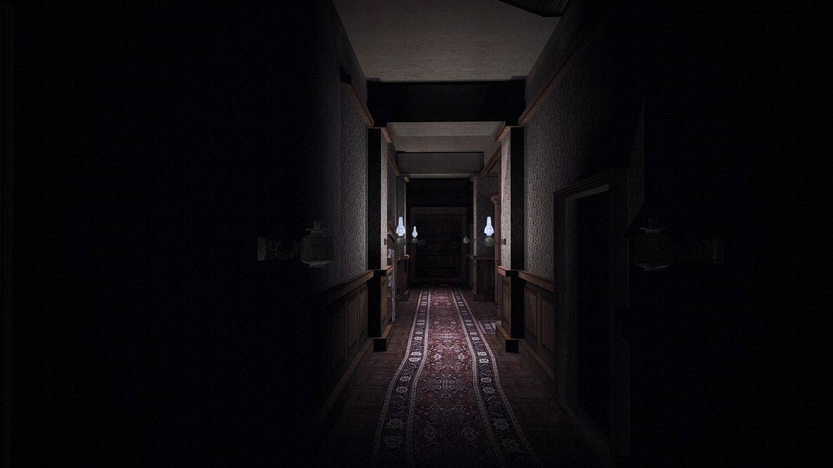 A hotel hallway from Dark Corners of the Earth, updated with the Creepy HDR ReShade