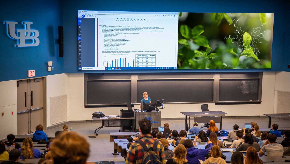 Radiance LED Displays Featured in Showpiece Lecture Halls at University at Buffalo