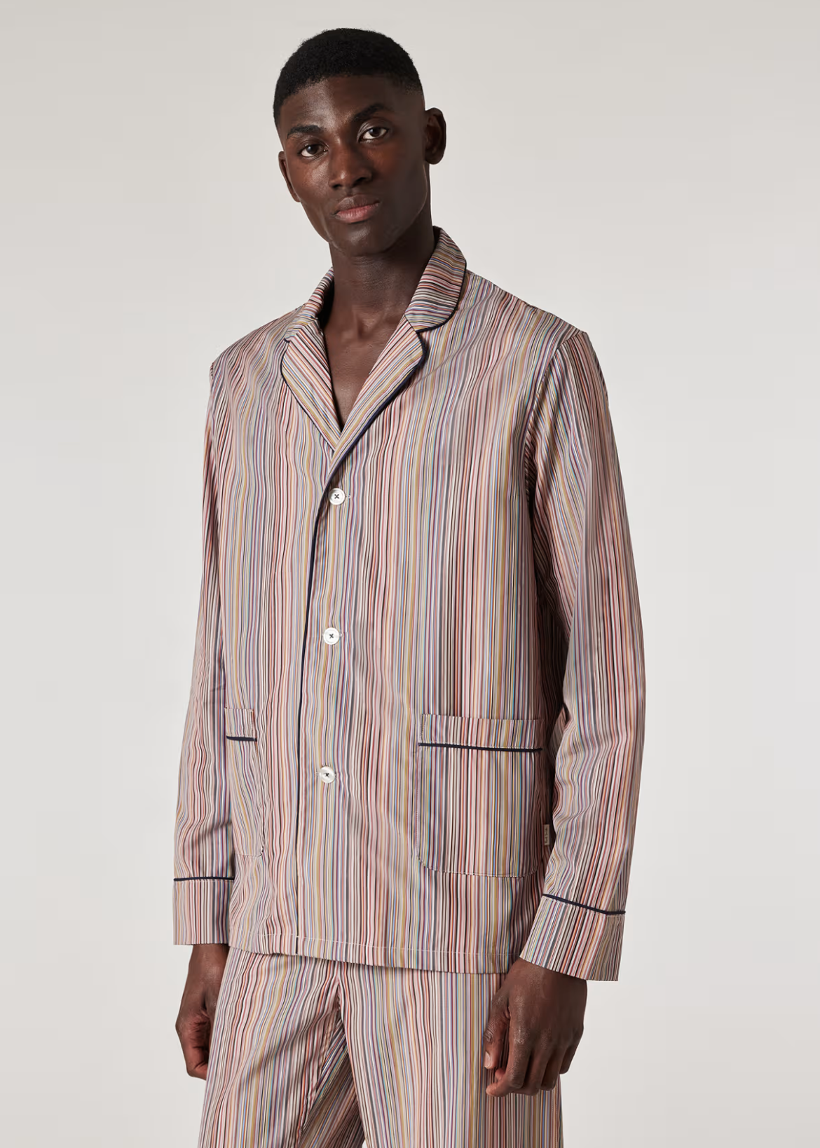 Paul Smith, ‘Signature Stripe’ Cotton Pyjama Set
