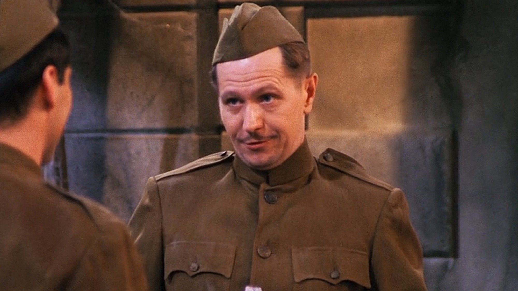 Gary Oldman appears on Friends Season 7, "The One With Monica and Chandler's Wedding."