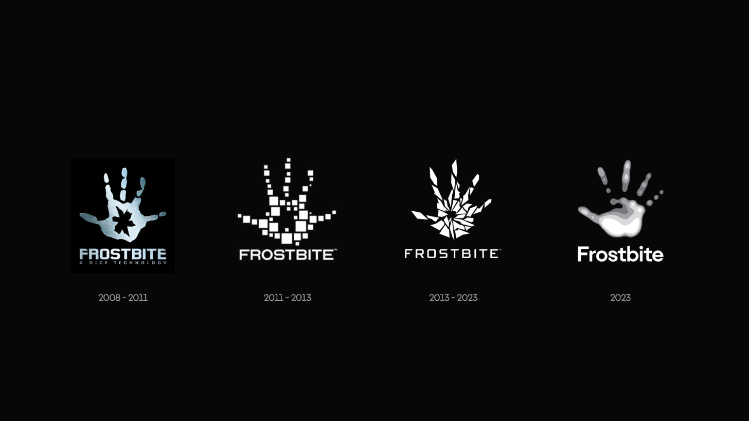 The new Frostbite logo