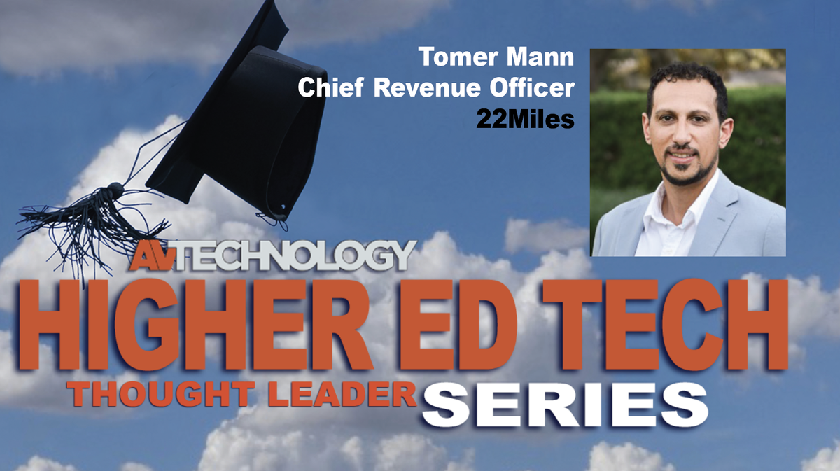 Tomer Mann, Chief Revenue Officer at 22Miles