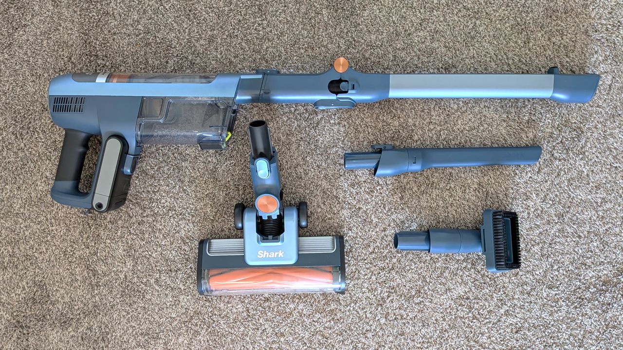 Shark PowerDetect Speed vacuum cleaner with accessories