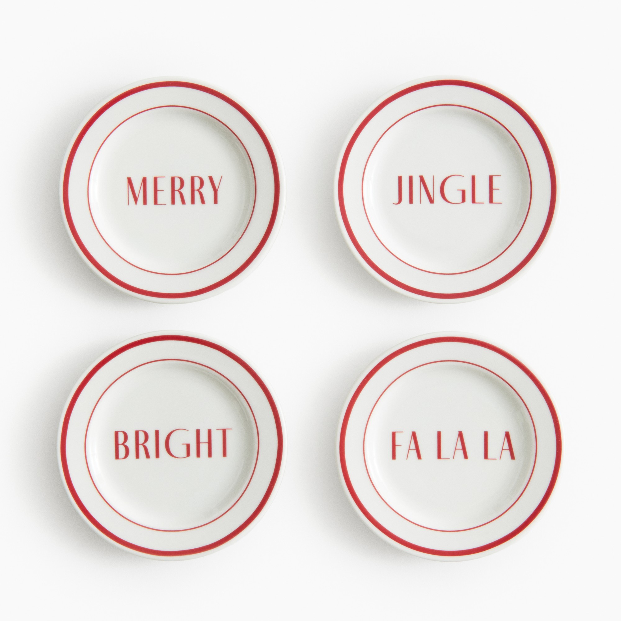 H&amp;amp;M Holiday Plates 4 Piece