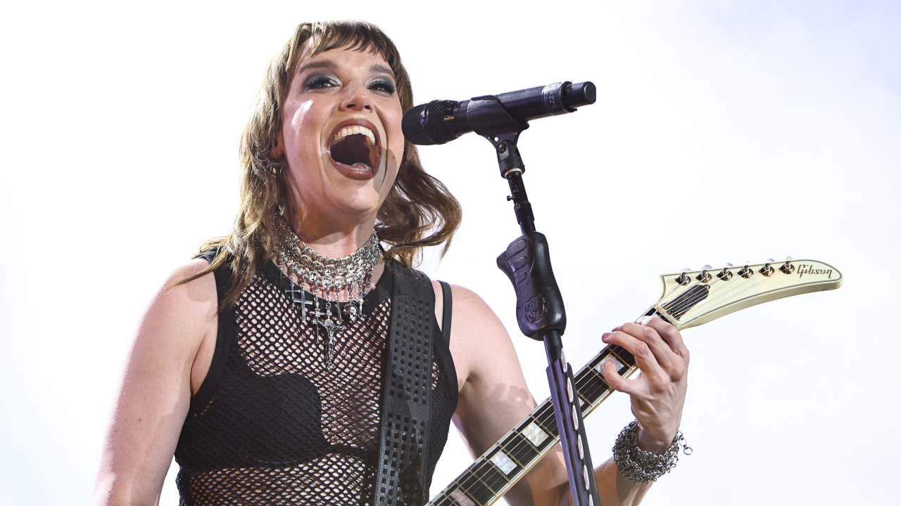 Lzzy Hale onstage in 2025