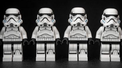 Best Lego Star Wars: Image depicts Lego Stormtroopers 