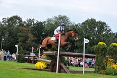 Francis Whittington and Sir Percival III at Burghley 2012
