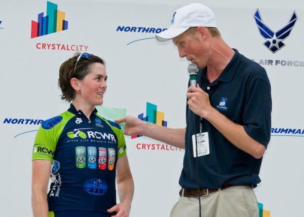 28-year-old local rider and former field hockey player Erin Sillman (Fruit 66) was discovered riding on a bike path