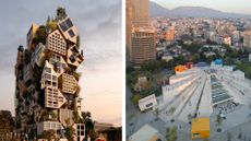 albania new architecture Puzzle Tirana by NOA and Pyramid of Tirana by MVRDV