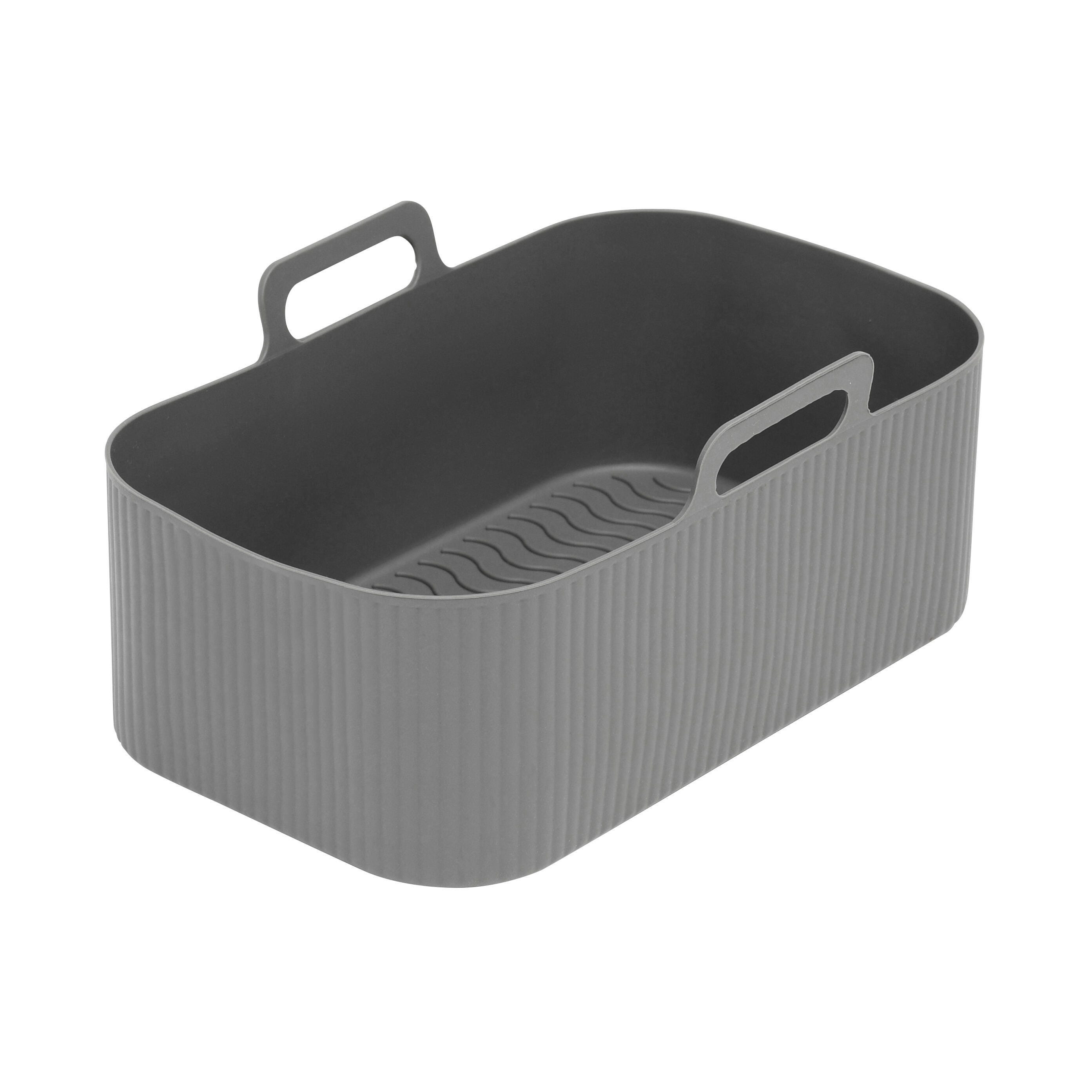 Silicone Air Fryer Liner  Rectangle 19.5 X 12.5cm