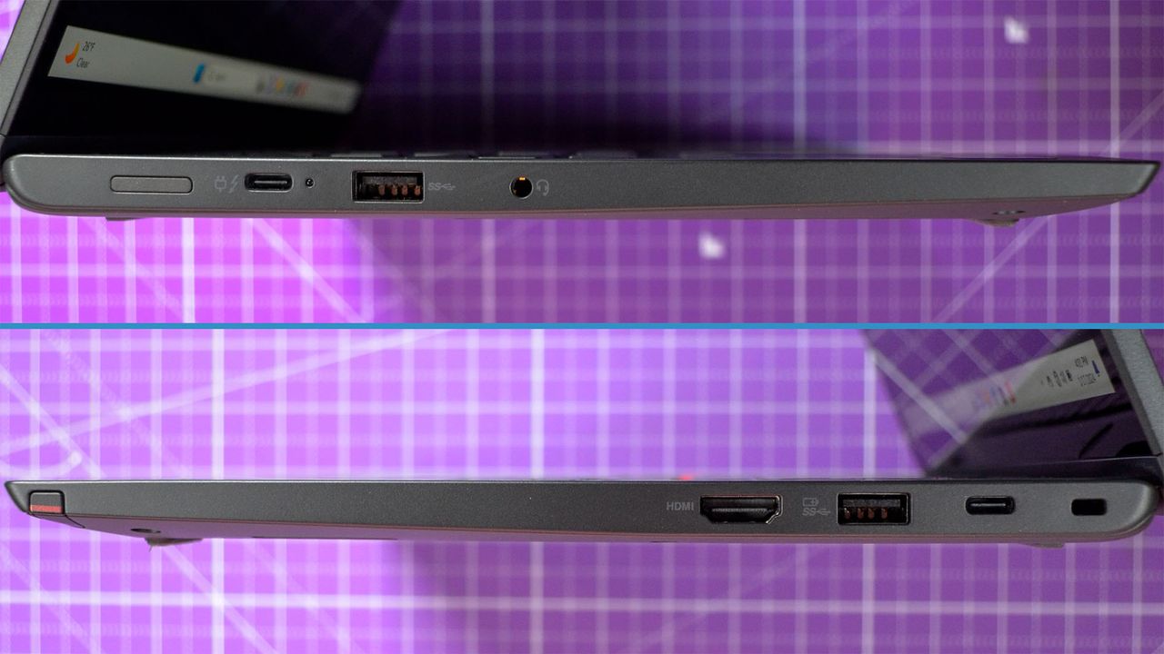 A Lenovo ThinkPad L13 Yoga Gen 4 on a table