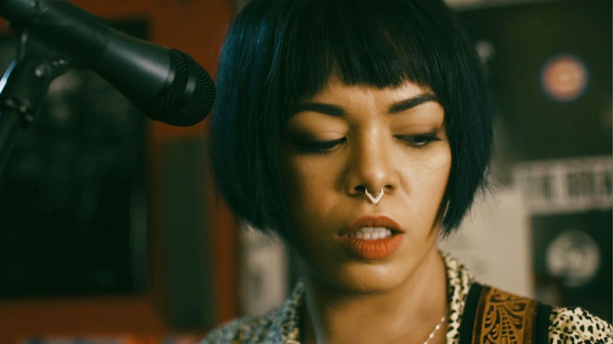 A still from Ganser&#039;s new video showing Alicia Gaines