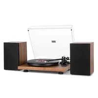 ONE By ONE Bluetooth turntable with speakers