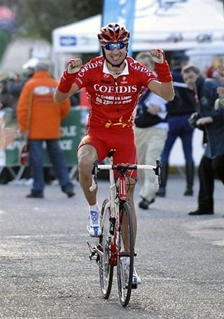 Cofidis' David Moncoutié, who won Tour Méditerranéen's Mont Faron stage, targets the Paris-Nice mountains classification