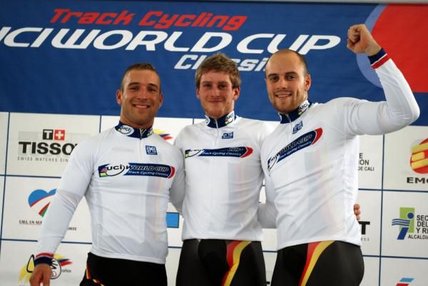 Despite Cofidis' win, Germany took the lead in the World Cup team sprint standings