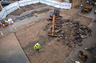 Leicester dig site