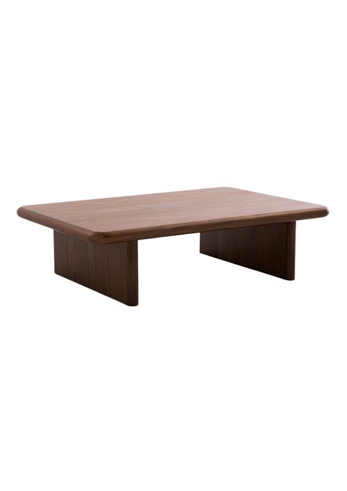 Curva Walnut Veneer Coffee Table