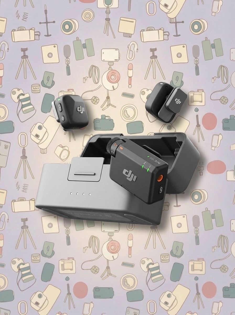 Mic Mini (2 Tx + 1 Rx + Charging Case)