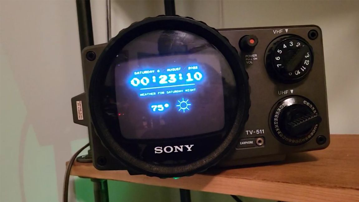 Raspberry Pi Home Assistant Runs on Old Sony TV-511 | Tom's Hardware