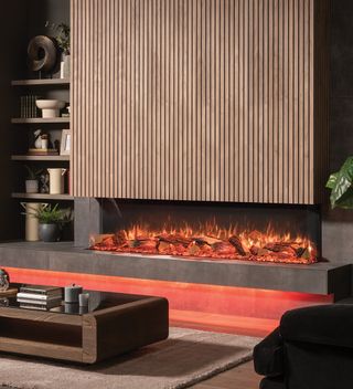 Onyx Avanti 190rw Inset Electric Wall Fire