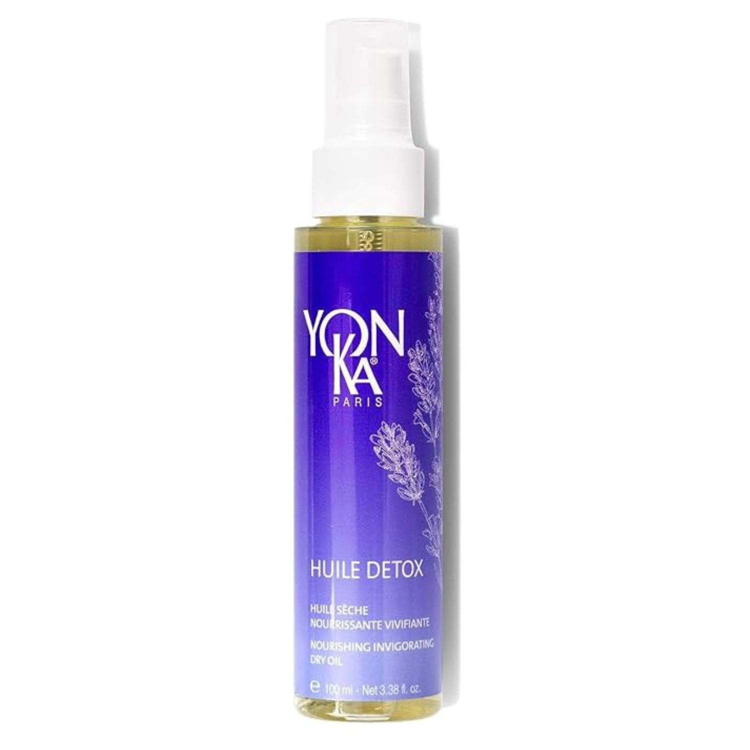 Yonka Huile Detox | Dry Body Oil | Nourishing and Invigorating | With Sunflower and Sesame Oils | Relaxing Treatment | 3.38 Fl Oz