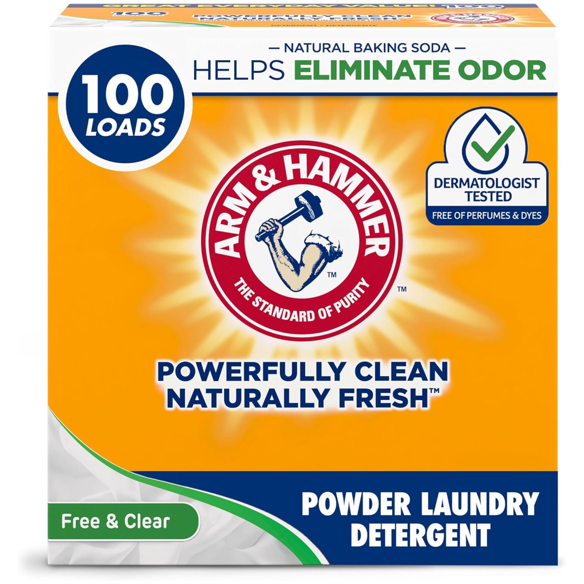 Arm &amp;amp; Hammer powder laundry detergent