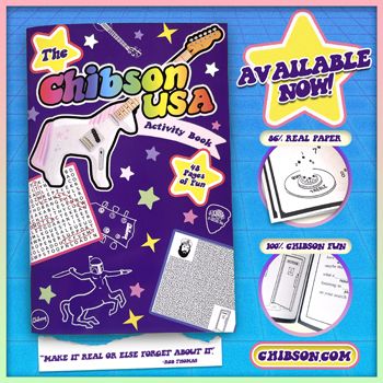 Chibson USA activity book