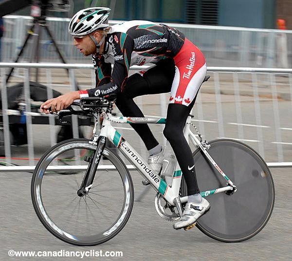 Ryder Hesjedal prepares for his last race as a member of Health Net presented by Maxxis