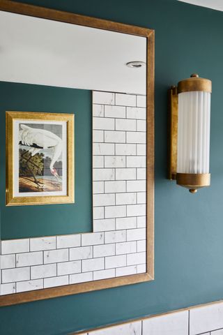 Interior designer Nicola Miller used clever tricks to create s stylish loft en suite in Leo and Tamsin's Herne Hill home