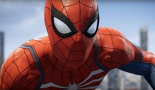 spider-man close up ps4 game