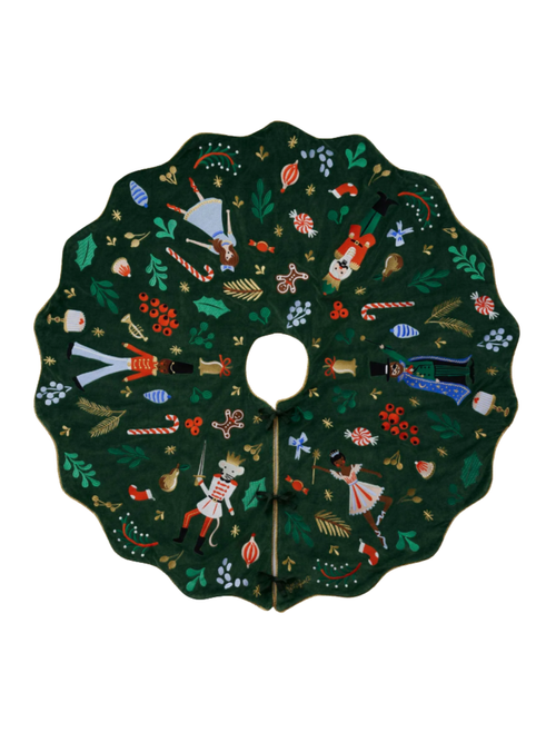 Embroidered Tree Skirt