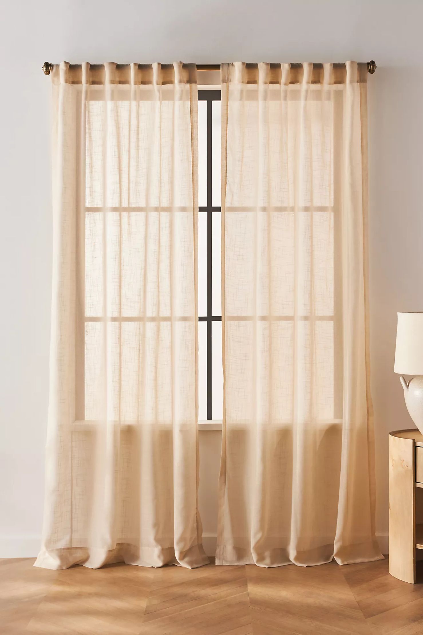 Anthropologie, Leena Sheer Curtain