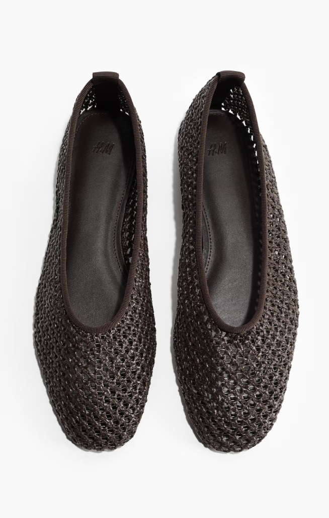 H&amp;amp;M, Braided ballet flats