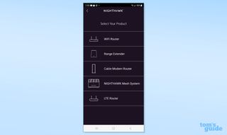 Netgear RS700S app screenshot